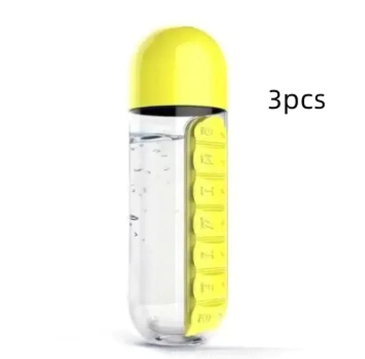 Two-in-One Medicine Bottle & Water Cup – 600ml